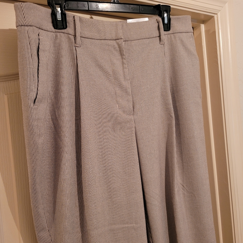 NWT Nine West Checkered Trousers